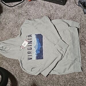 New State of Mine "Virginia"  The Old Dominion State mens size XL Thick/Hoodie